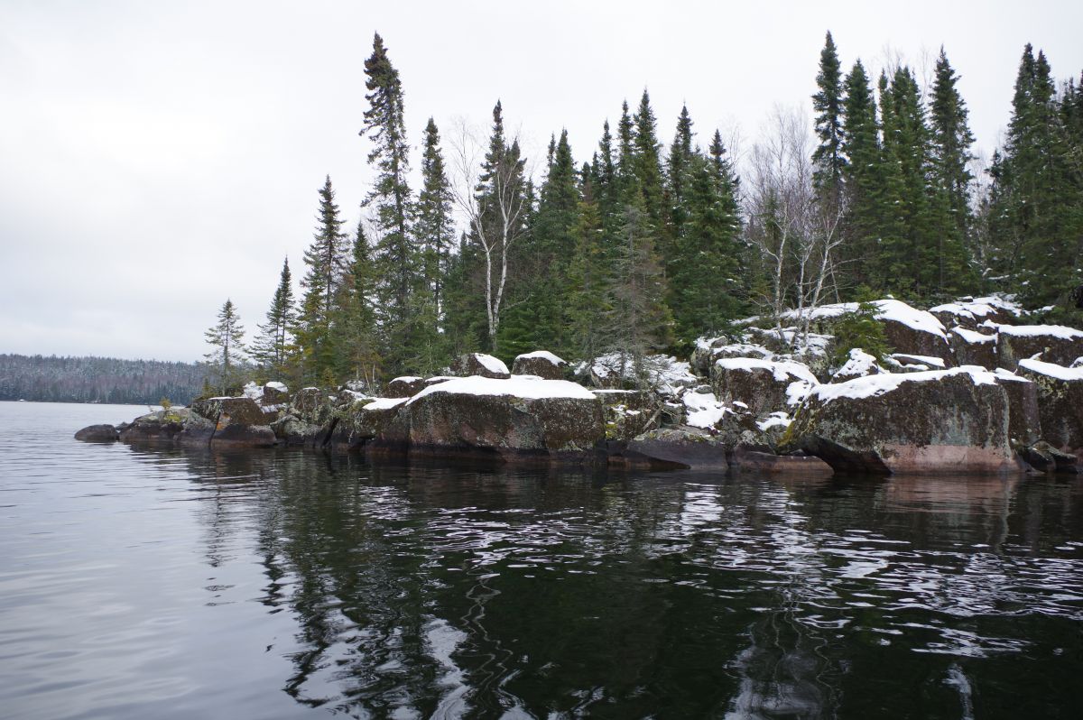 FREEZEDRIED FISHING Sunset Country, Ontario, Canada